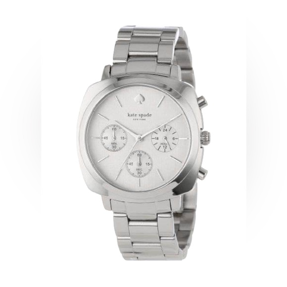 IOB Kate Spade New York Womens Brooklyn Stainless Steel Chronograph Watch - Picture 1 of 10